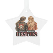 Bestie Acrylic Ornament