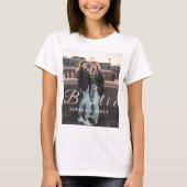 Bestie Collage T-Shirt – Names & Year Custom Tee Tシャツ (正面)