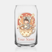  Bestie Friendship Chibi Koala Gift Mug ガラス缶 (裏面)