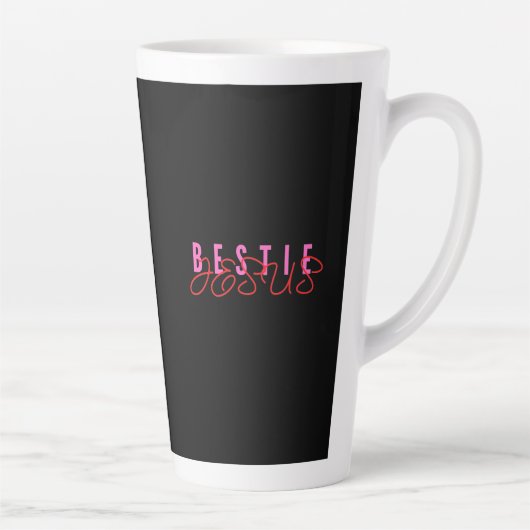 Bestie Jesus Black カフェラテマグ (右)