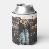 Bestie Photo Collage Can Cooler – Custom Name 缶クーラー (缶正面)