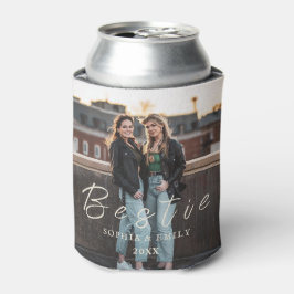 Bestie Photo Collage Can Cooler – Custom Name 缶クーラー