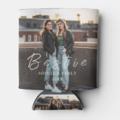 Bestie Photo Collage Can Cooler – Custom Name 缶クーラー (正面)