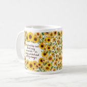 Bestie Quote Mug – Cute Friendship Gift コーヒーマグカップ (正面左)