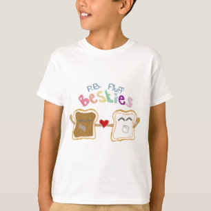 bestiesのピーナッツバターの綿毛 tシャツ