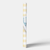 Bestiesインスタントフォトイエロー市松模様に Case-Mate iPhoneケース (裏面 / 右)