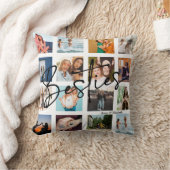 BestiesギフトBFFフォトコラージュカスタムパーソナライズされた クッション (ブランケット)