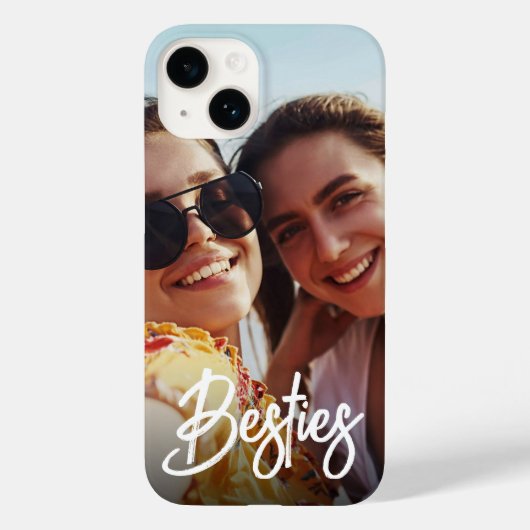 Bestiesスクモダンリッ最高のトの友だち写真 Case-Mate iPhoneケース (裏面)