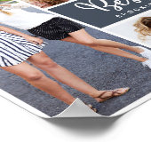 Bestiesフォトコラージュ最高のの友人 ポスター (角)