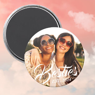 Bestiesマグネット最高のfor Friends BFFフォトマグネット マグネット