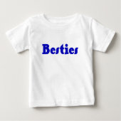 Besties ベビーTシャツ (正面)
