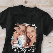 Besties モダンクール最高の Friends写真 Tシャツ