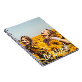 Besties 最高の Friend Friendship写真 ノートブック (右側)