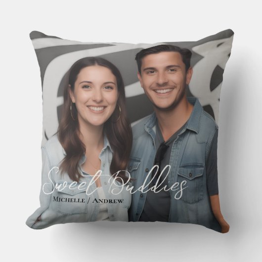 Besties best friends forever bff friendship クッション (正面)