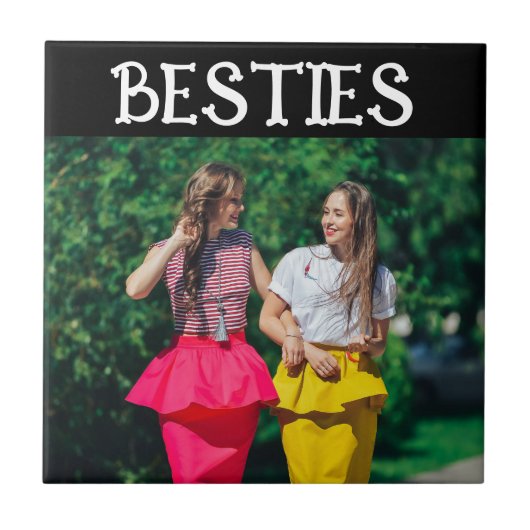 BESTIES BEST FRIENDS PHOTO  タイル (正面)