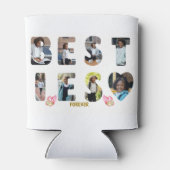 Besties BFF Friends Forever 8 Photo Image 缶クーラー (裏面)