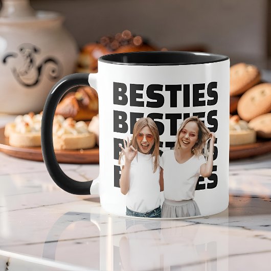 Besties Custom Photo BFF  Best Friend Gift マグカップ