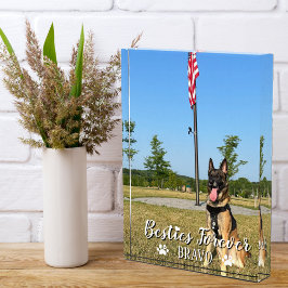 Besties Forever、BFF写真、可愛モダンいカスタム フォトブロック