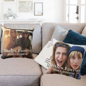 Besties Forever, BFF 2カスタムの写真モダン，かわいい クッション