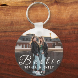 Besties Forever – Custom Photo Collage Keychain キーホルダー