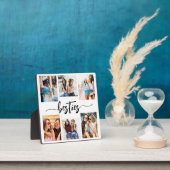 Besties Friends 6 Photo Collage Keepsake フォトプラーク (インサイチュ)