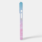Besties meilleures amies fond ciel bleu et rose Case-Mate iPhoneケース (裏面 / 左)