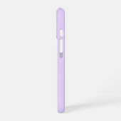 Besties meilleures amies fond lavande prénoms iPhone 16ケース (左側面)