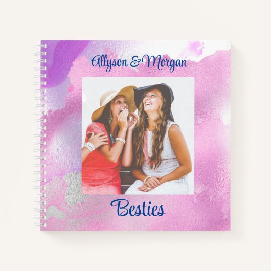 Besties, Names & Your Photo, Vs 2 ノートブック (正面)