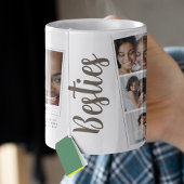 Besties Photo Collage Friend Mug コーヒーマグカップ