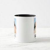Besties Photo Mug | Personalized Best Friends Gift マグカップ (中央)