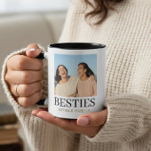 Besties Photo Mug | Personalized Best Friends Gift マグカップ