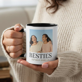 Besties Photo Mug | Personalized Best Friends Gift マグカップ