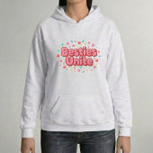 Besties Unite Y2K Best Friend BFF Pullover Hoodie パーカ