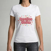 Besties Unite Y2K Friendship BFF Matching T-Shirt Tシャツ