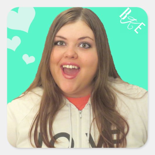 bestKIMeverシール（20smまたは6lrgのシート） スクエアシール (正面)