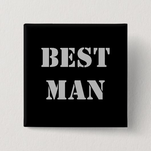 BestMan 缶バッジ (正面)