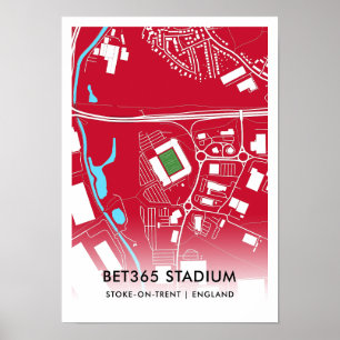 bet365スタジアムポスター – ストークシティFCのホーム ポスター