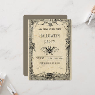 bet halloween Invitation 招待状