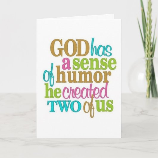 ***BET MOMはこの双子の誕生日に同意する*** カード (正面)