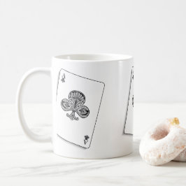 Bet on coffee and luck コーヒーマグカップ