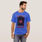 Bet on Yourself Cyberpunk Anime T-Shirt Tシャツ (正面フル)