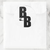 Beta Breakersスタンプ ラウンドシール (バッグ)