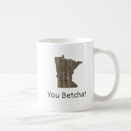 Betchaミネソタの州のおもしろいな句 コーヒーマグカップ