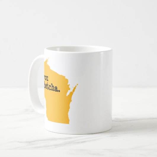 Betcha コーヒーマグカップ (正面左)