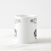 BET'ERの運B/Wのマグ コーヒーマグカップ (中央)