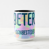 Beter niet aanbesteden マグカップ (中央)