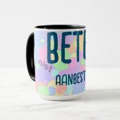 Beter niet aanbesteden マグカップ (正面左)