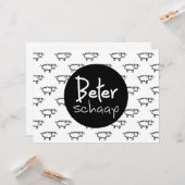 Beterschaap. Beterschap Wenskaarten. カード (正面/裏面インサイチュ)