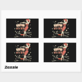 Bethステッカー付きBoppin 長方形シール (シート)