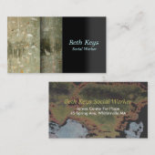 "Beth"は名刺を調整します 名刺 (正面/裏面)